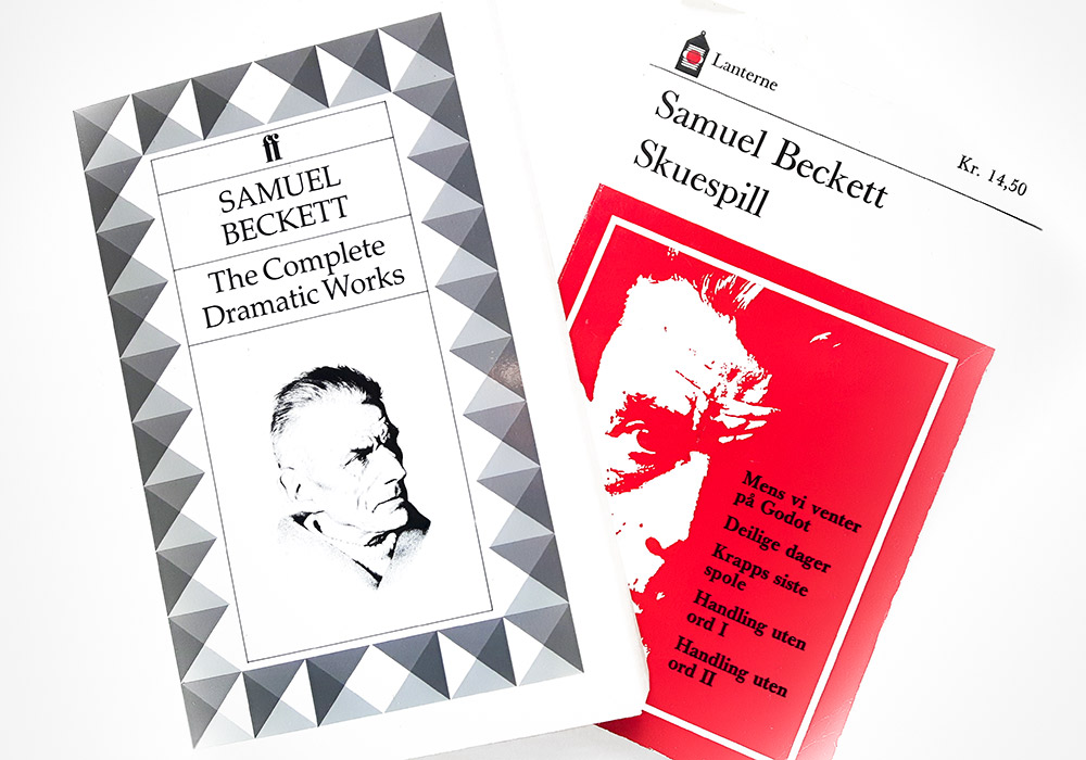 Samuel Beckett: Cover (Skuespill + The Complete Dramatic Works)