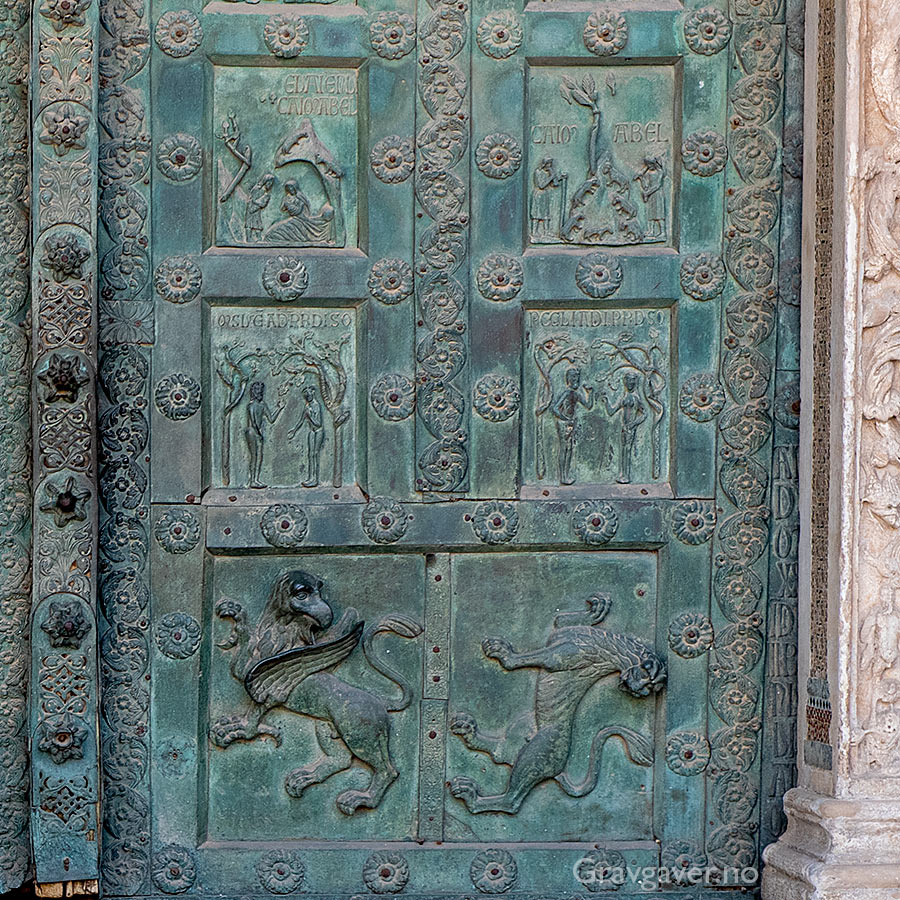 Bonanno Pisano: Porta del Paradiso. Monreale, Sicilia