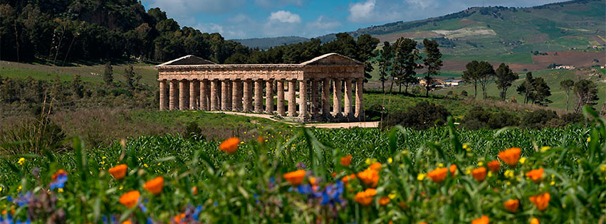 Tempelet i Segesta på Sicilia