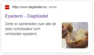 epidemi, ikke epedemi