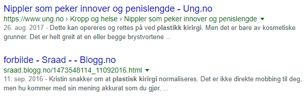 plastisk kirirgi
